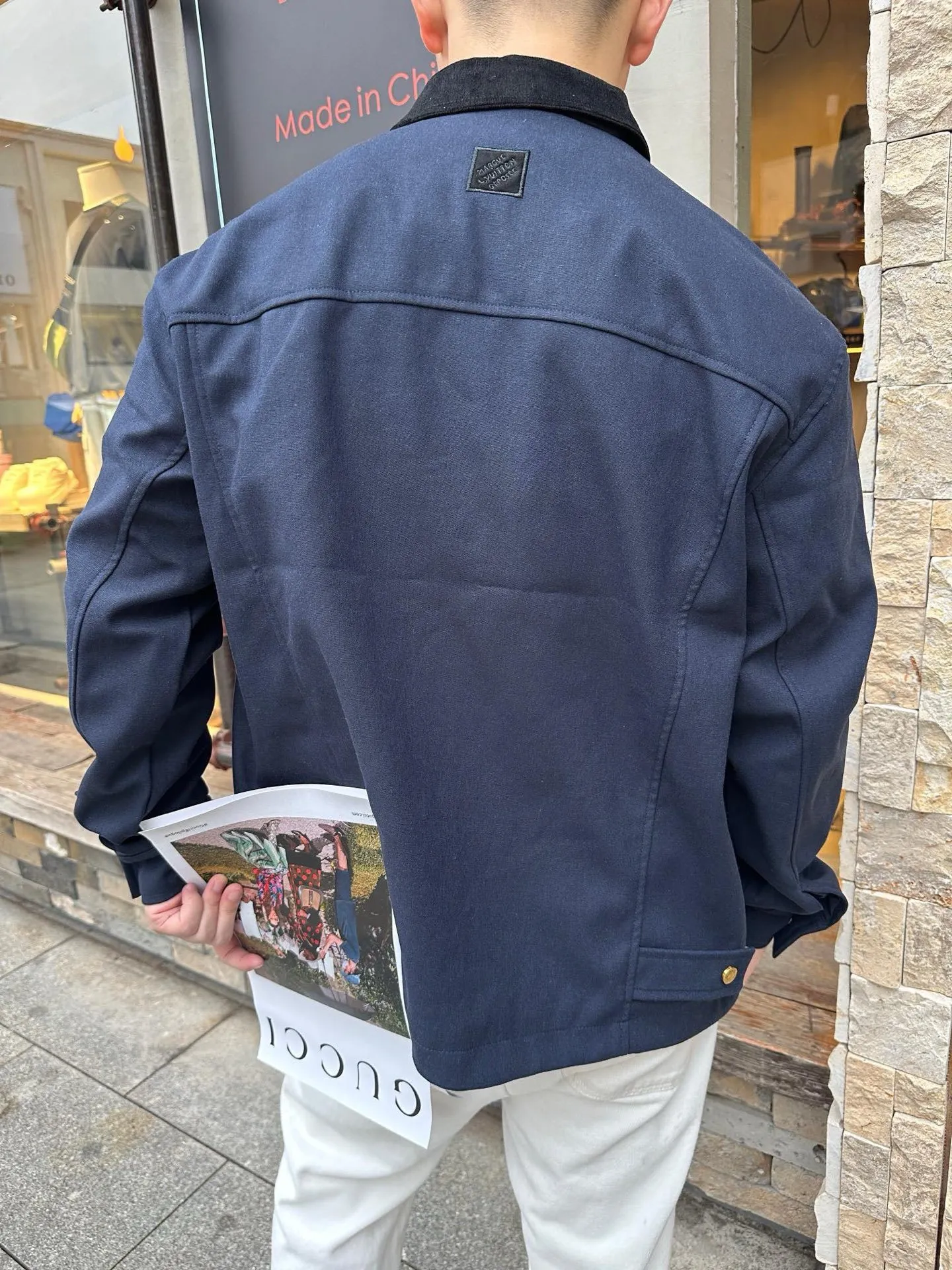 Louis Vuitton/Louis Vuitton checkerboard pocket work jacket
